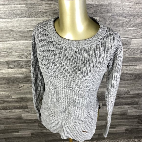 TOMS Crewneck Pullover Green Wool Blend Knit Sweater Women's Size XS - Picture 11 of 11